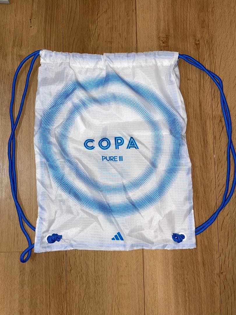 アディダス コパピュア3 ELITE FG(ホワイト×ブルー) 25.0cm