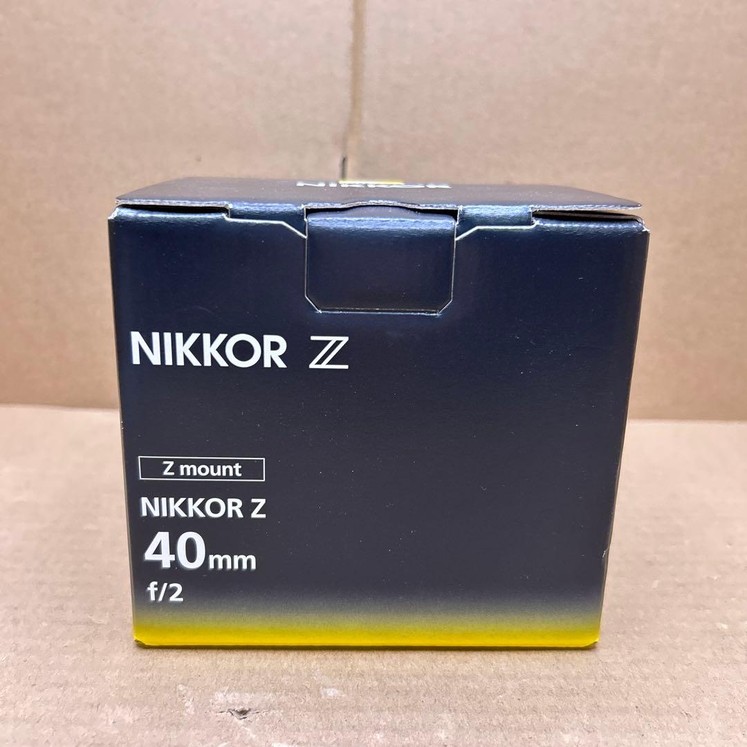 未使用　Nikon 単焦点レンズ NIKKOR Z 40mm f/2 Zマウント Amazon.co.jp: Nikon 単焦点レンズ NIKKOR Z 40mm f/2 Zマウント フル