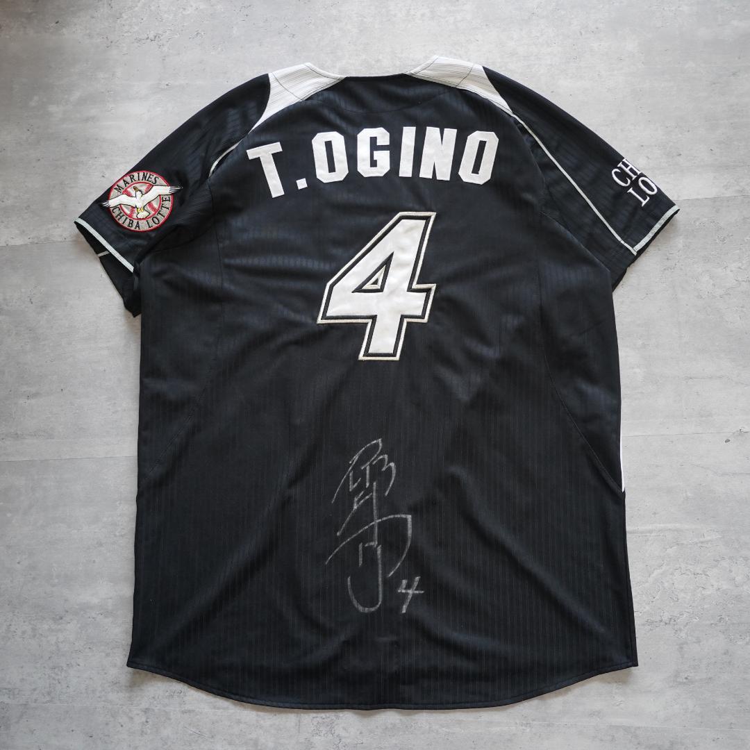 千葉ロッテマリーンズ 荻野貴司 ビジターユニフォーム Lサイズ