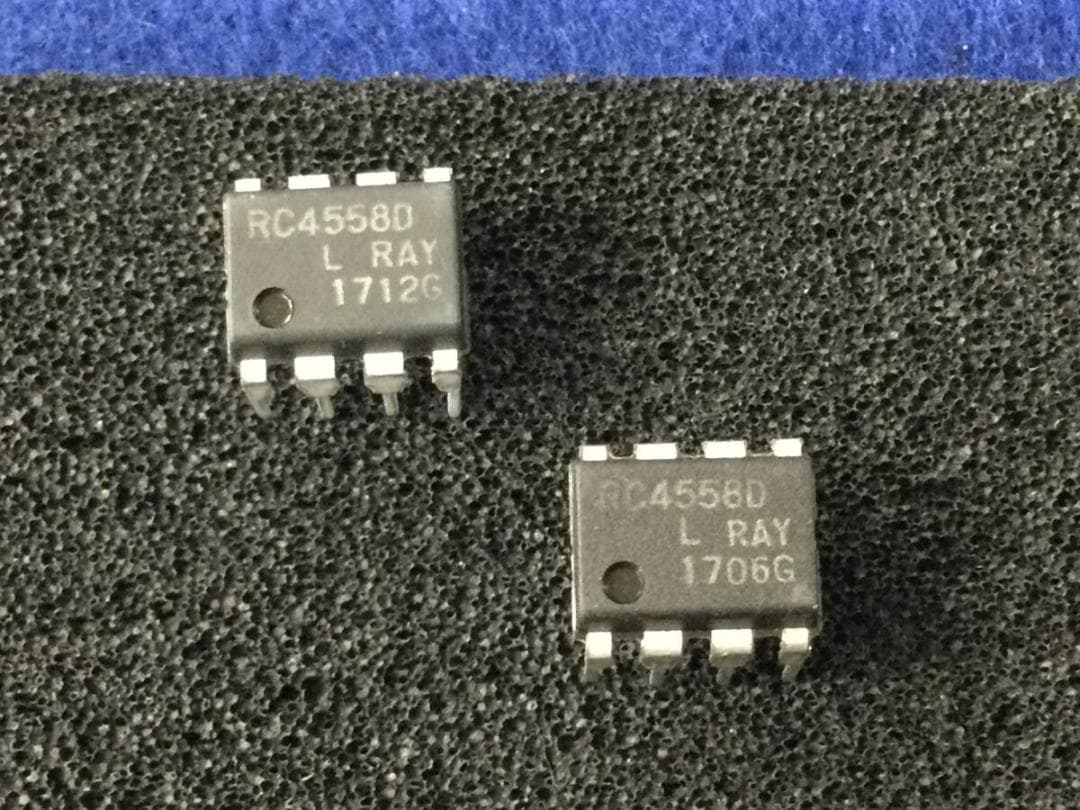 RC4558D レイセオン オペアンプ 2個 - メルカリ