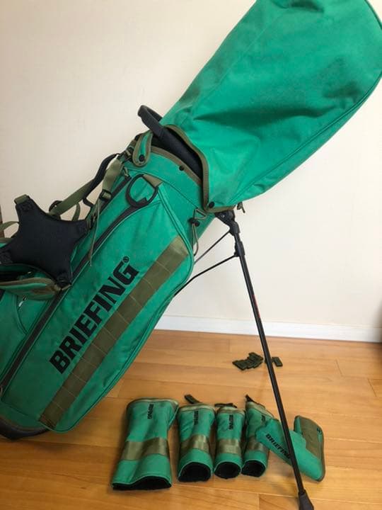 ブリーフィング川崎ラゾーナ限定キャディバッグ ヘッドカバーセット