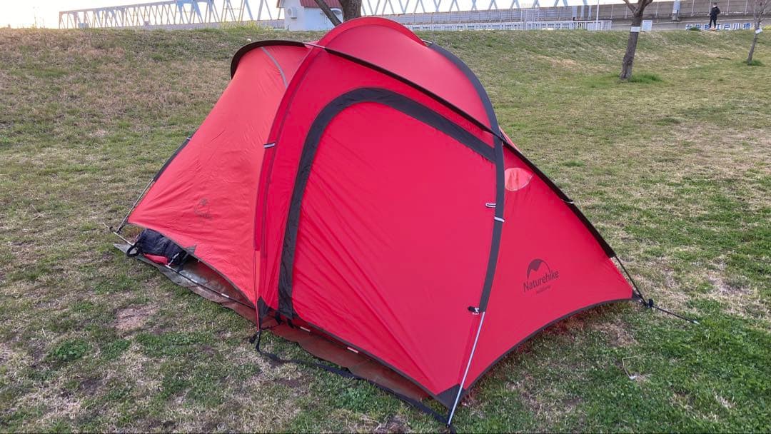 Naturehike hiby3 赤 ドーム型キャンプテント Hiby 3 Camping Tent（ハイビー 3 キャンピングテント） – Naturehike