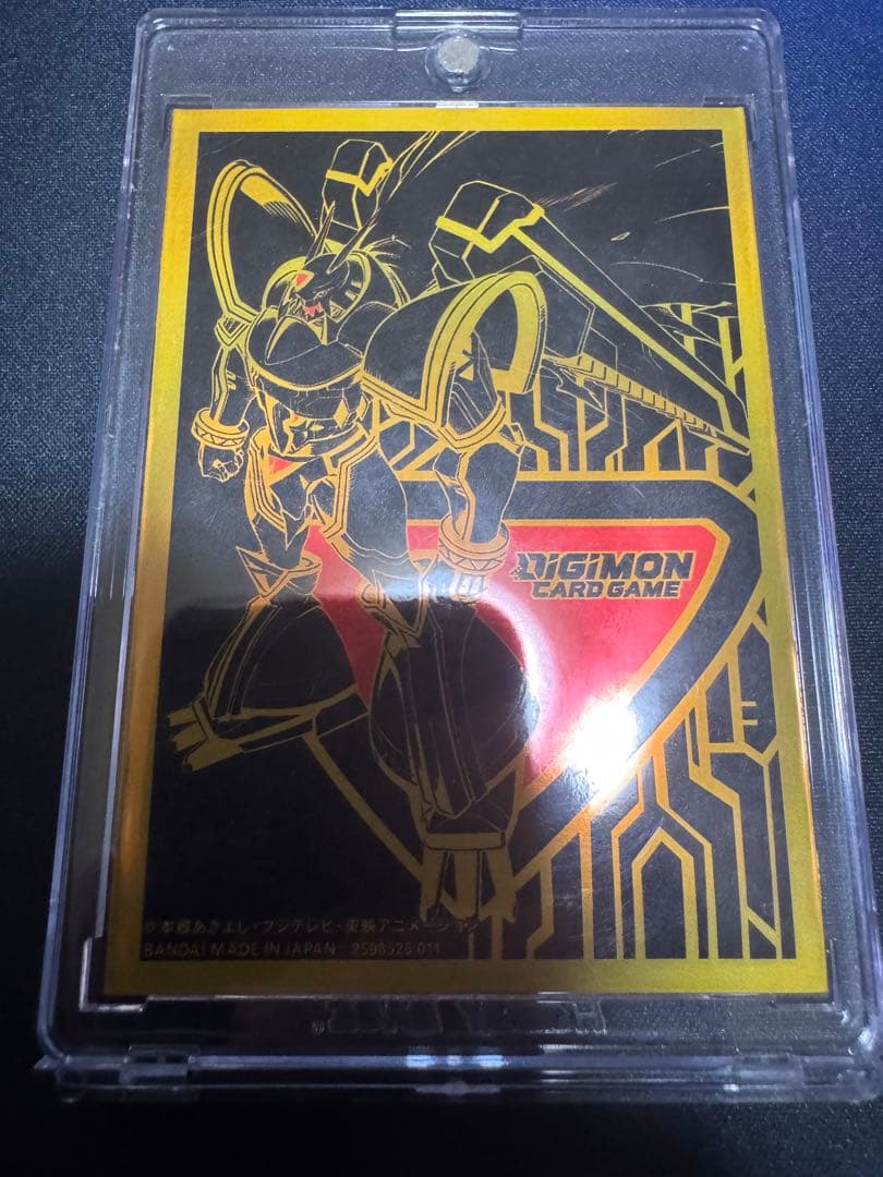 希少パラレル 黒金 アルファモン SEC BT6-111 デジモンカード - メルカリ