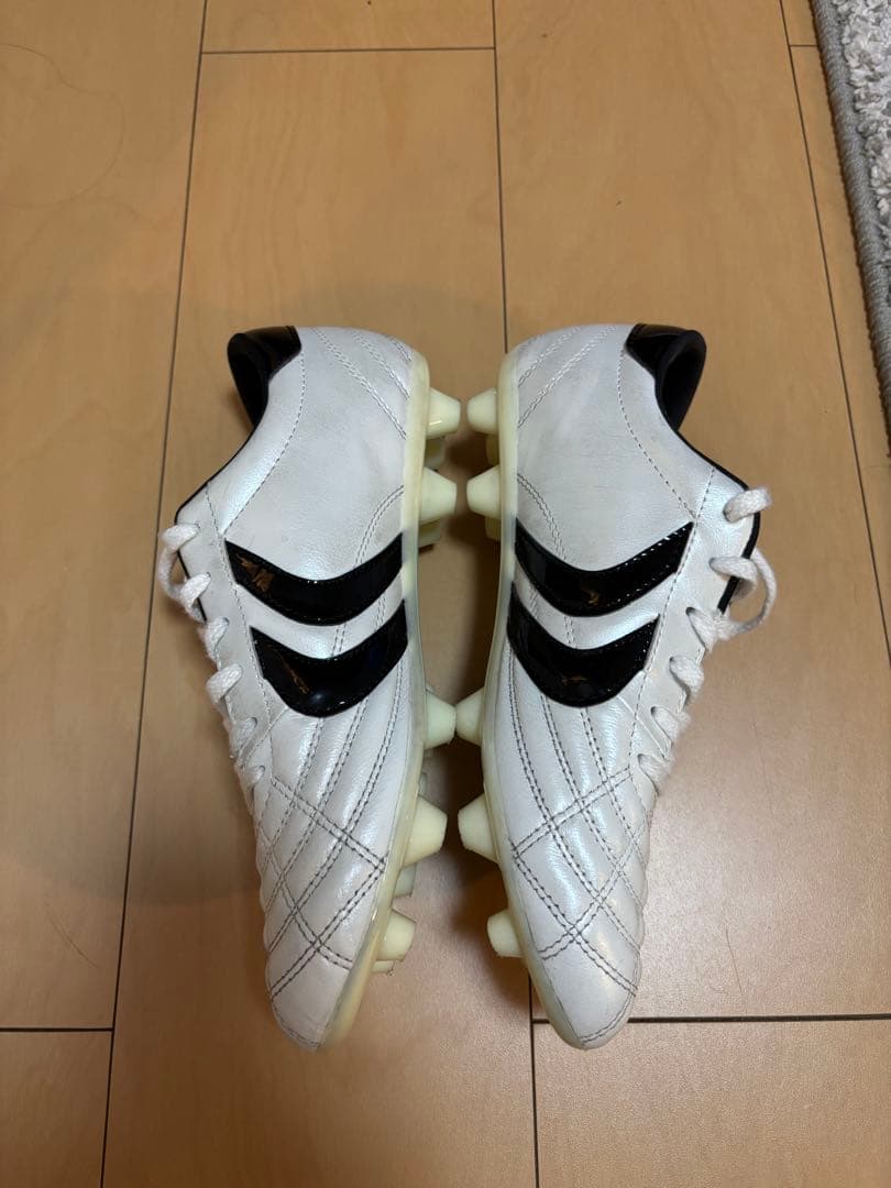 YASUDA Ligaresta Pro サッカーシューズ 25.0cm 白黒