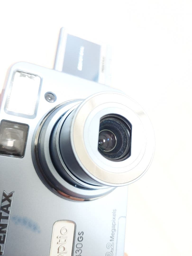 PENTAX Optio 330GS デジカメ スマホ転送OK 自撮り - メルカリ