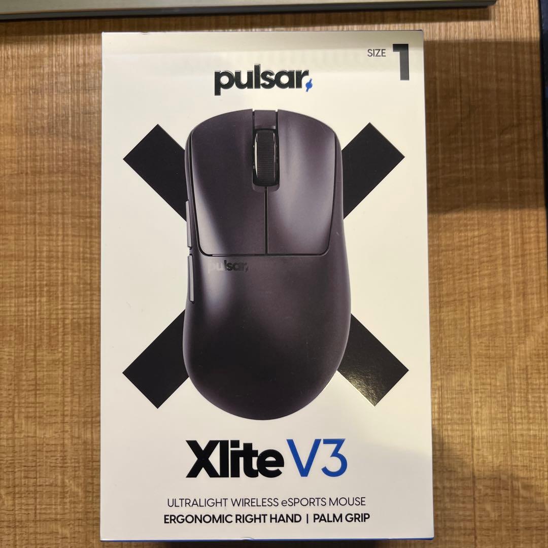 pulsar Xlite V3 Size1 ゲーミングマウス Amazon.co.jp: Pulsar Gaming Gears Xlite V3 Medium ワイヤレス