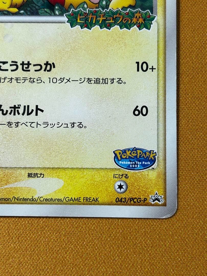 ポケパークのピカチュウ PROMO PCG-Pプロモカード 043/PCG-P - メルカリ