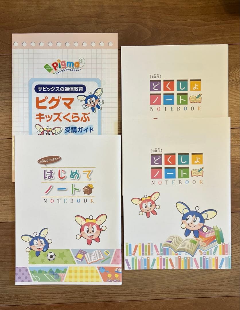 《未記入》サピックス　通信教材　ピグマ　1年生8〜3月分
