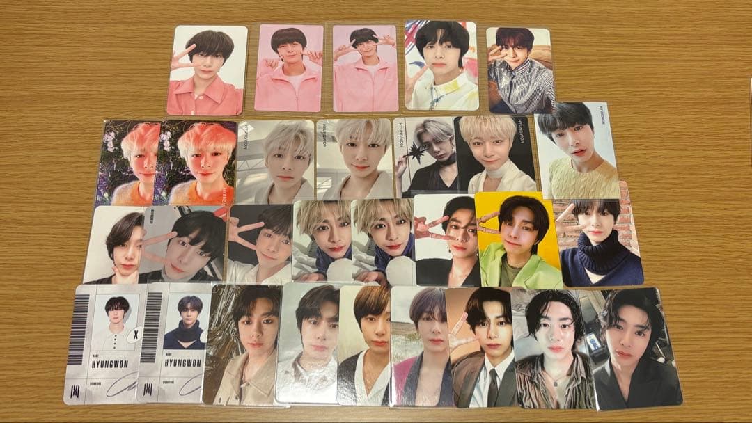 MONSTA X ヒョンウォン トレカ まとめ売り - メルカリ