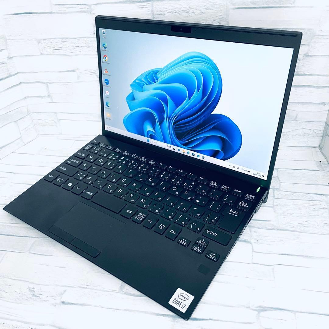 美品】vaioノートPC 第10世代i7オフィス付 バッテリー良好 16GB - メルカリ