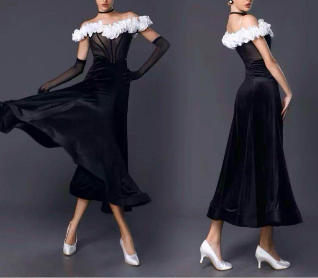 社交ダンスドレス　競技　新品 Garuda SHOP レディース社交ダンスドレス モダン競技ドレス ワルツ