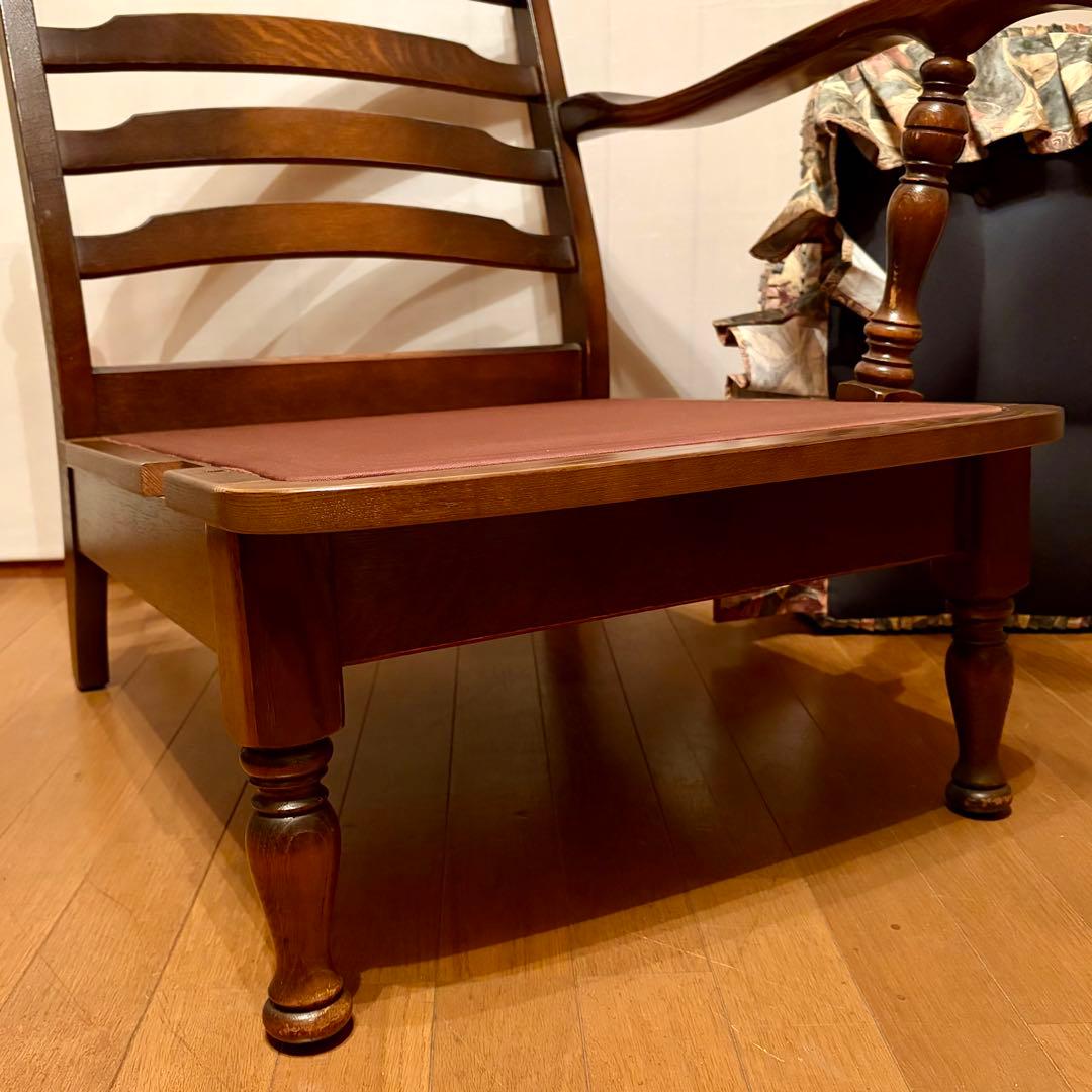 【飛騨産業】\"穂高\"左肘付きチェア (シエスタG)