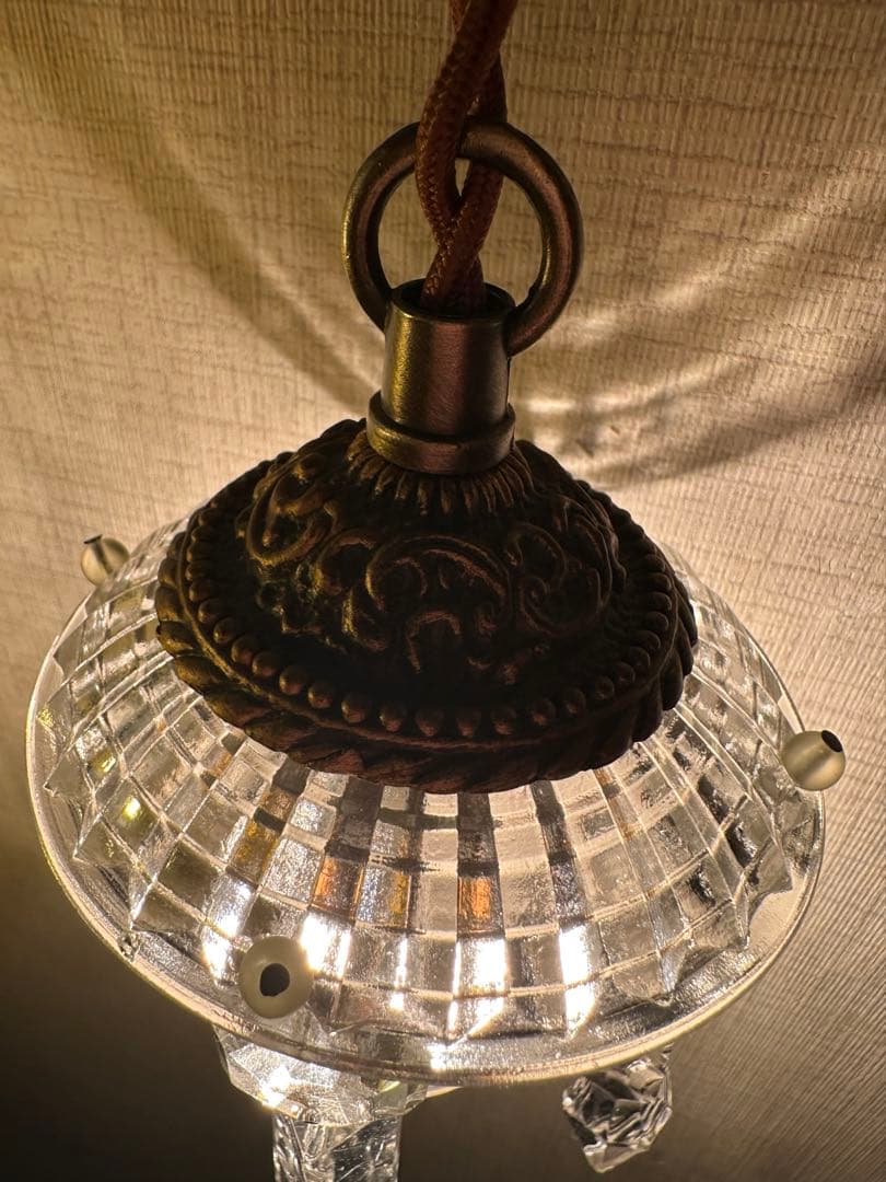 20's フランス アンティーク 希少なスピアドロップの可愛いミニ