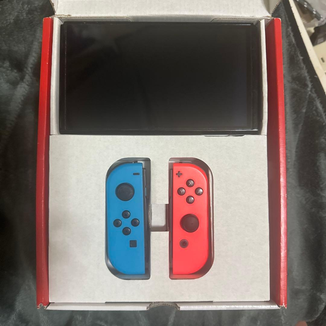 Nintendo Switch 有機ELモデル 青・オレンジ - メルカリ
