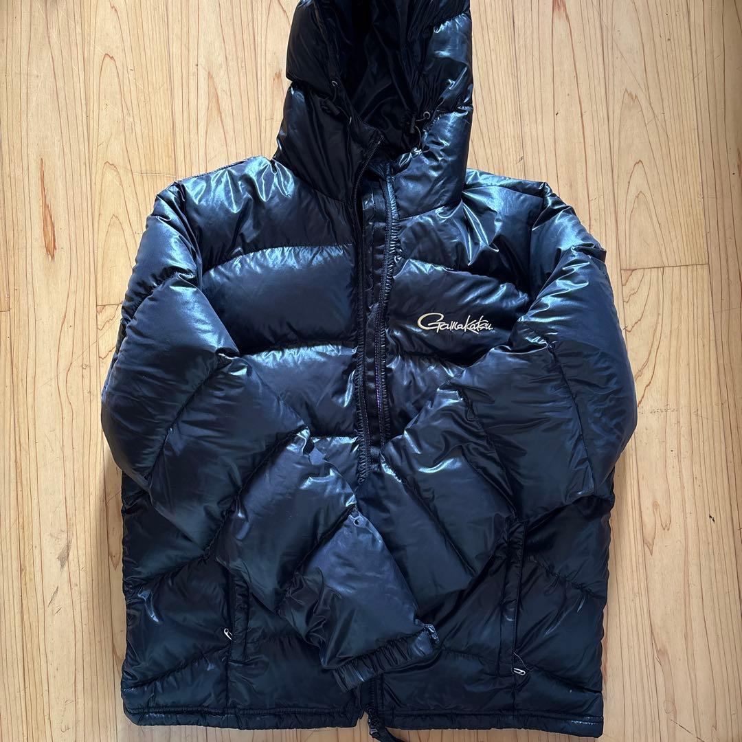 がまかつ Gamakatsu フード付きダウンジャケット LLサイズ ブラック Gamakatsu（がまかつ） ライトダウンジャケット GM3723 フィッシング
