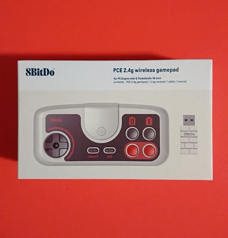 PCエンジン ミニ用☆ワイヤレス コントローラー(Switchも互換性あり