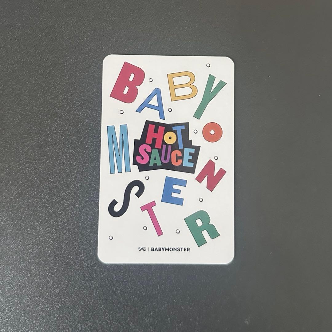 BABYMONSTER HOTSAUCE ルカ サノク 事前収録 トレカ - メルカリ
