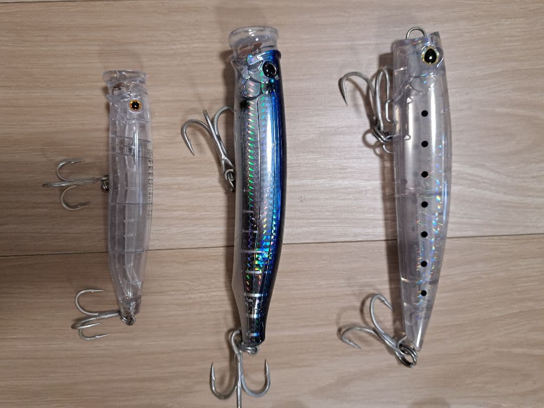 ポッパー フック付き バラ売り可 ダックダイブ ポップクイーン