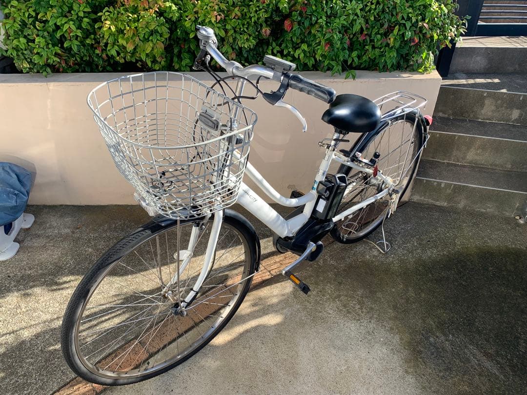 ホワイト 電動アシスト自転車 シティタイプ RICHBIT CITY ASSIST 電動アシスト自転車 型式認定取得済 | N-garage