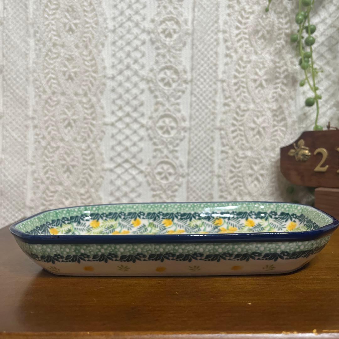 2点セット☆ツェラミカ☆ハンドメイド☆長皿☆ミモザ|mercariメルカリ