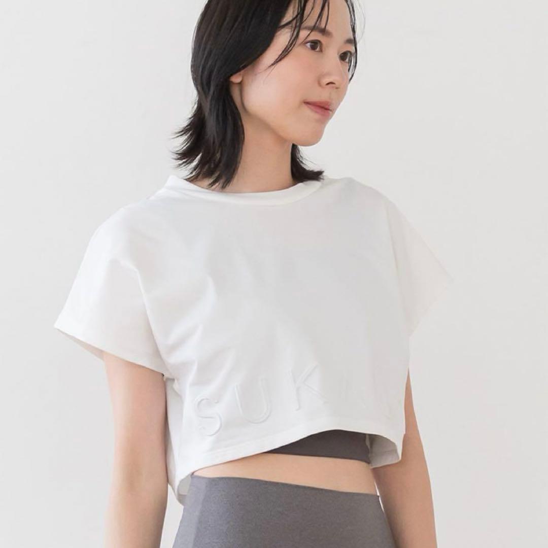 新品＊未使用品【SUKALA】ブラトップ付きエンボスTee Lサイズ NEW ARRIVALS - SUKALA（スカーラ）