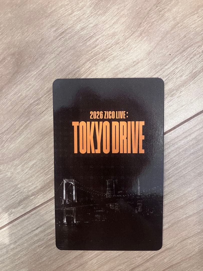 ZICO TOKYO DRIVE グッズ トレカ boynextdoor非売品 - メルカリ