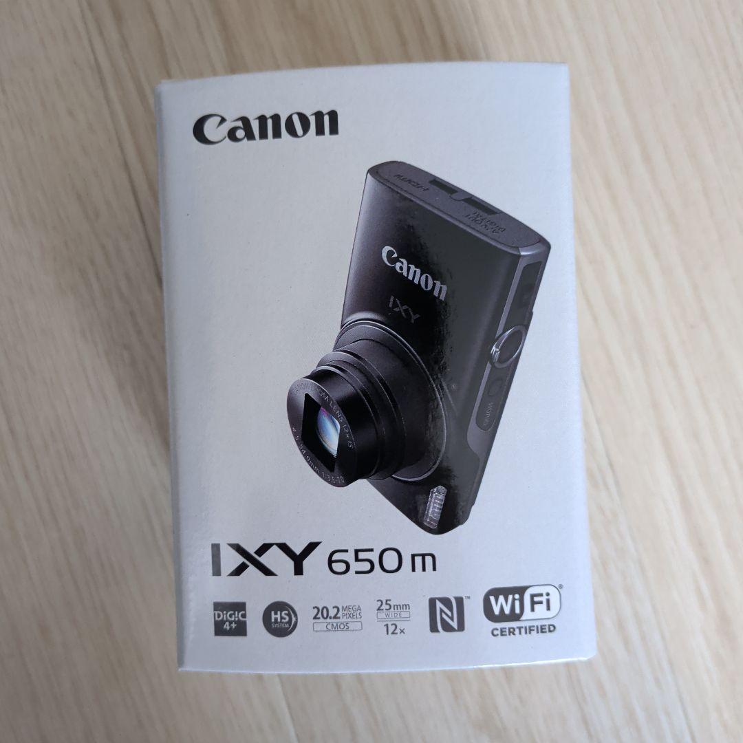【新品未使用】Canon IXY650m コンパクトデジタルカメラ ブラック IXY 650 m コンパクトデジタルカメラ ブラック CANON｜キヤノン 通販