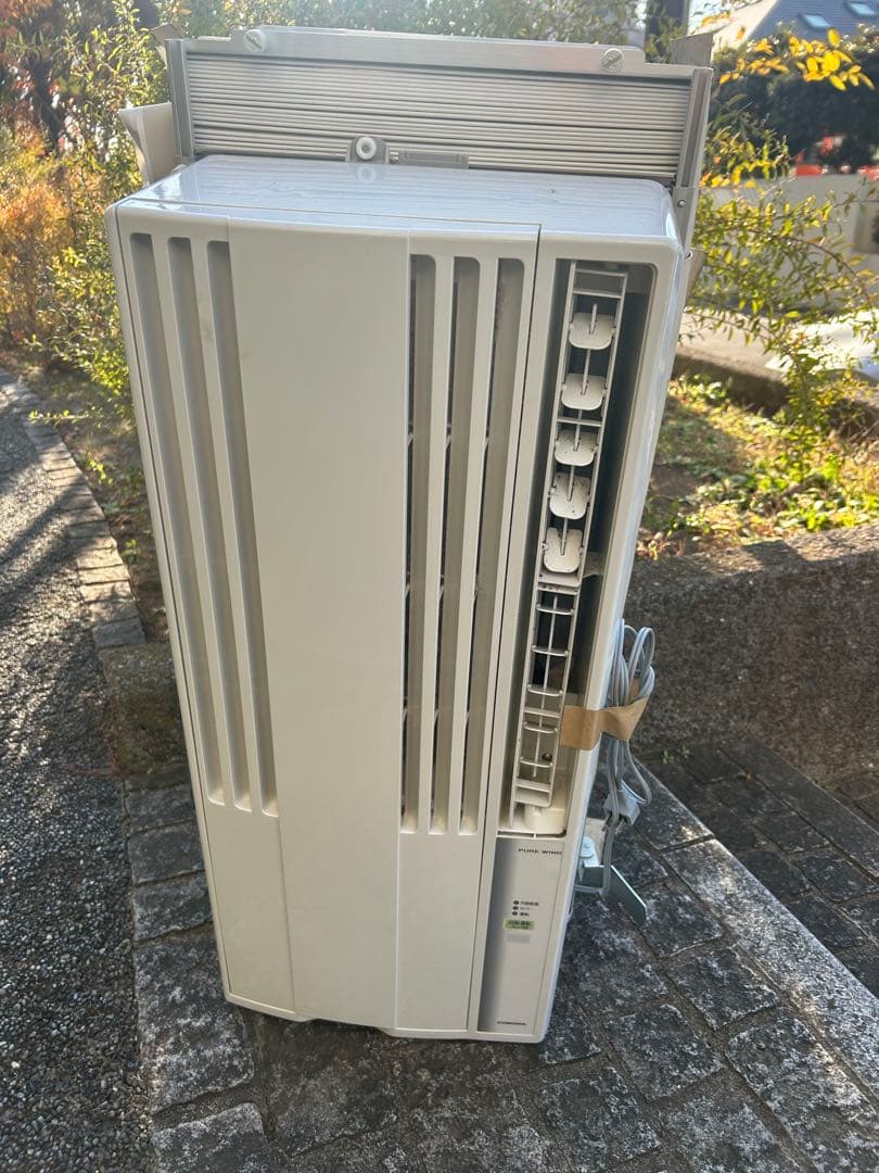 窓用エアコン CW-16A3 コロナ♢﻿高年式♢﻿美品♢﻿2023年式♢﻿ Amazon | 【工事不要】 CORONA(コロナ) ウインドエアコン Relala 窓用