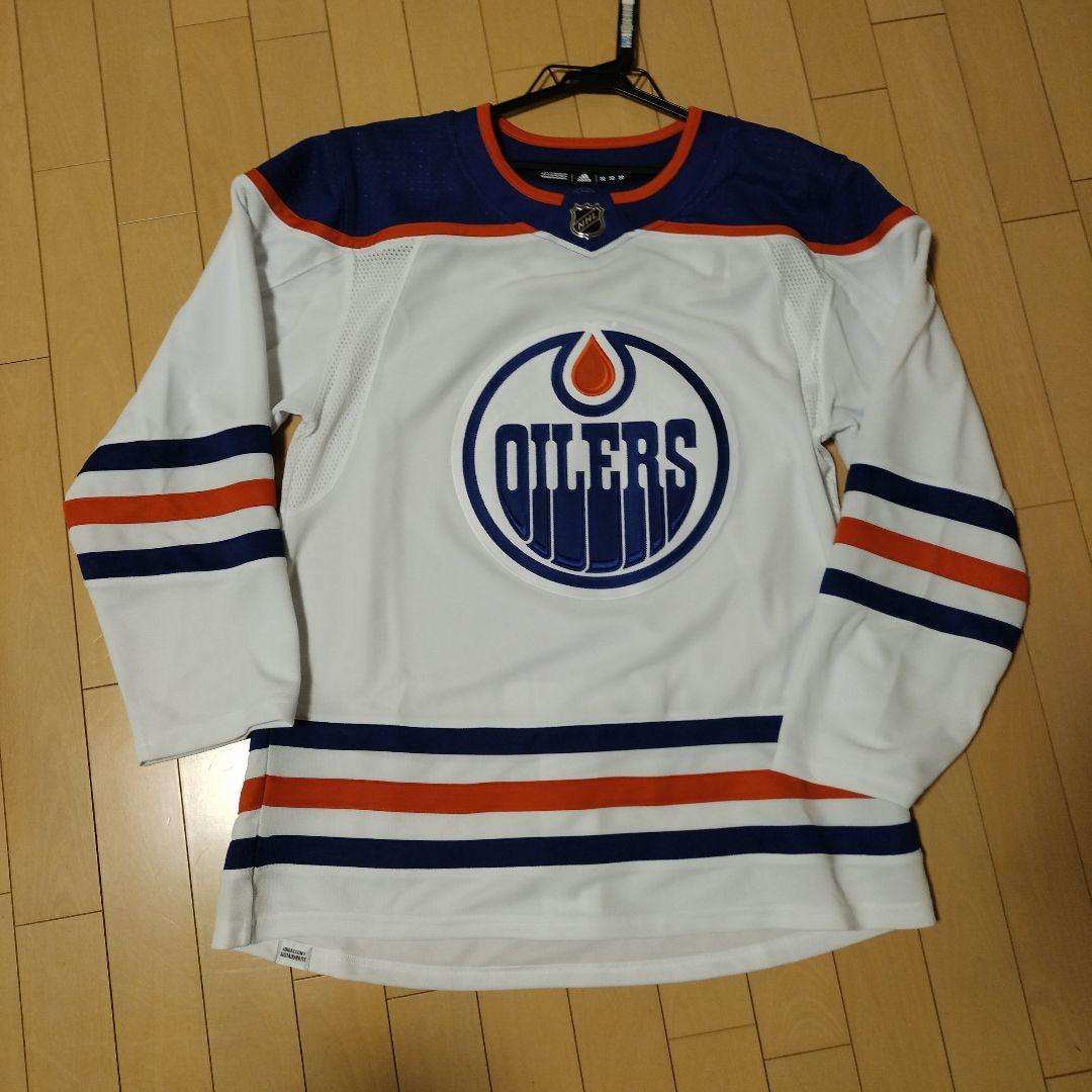 NYにて購入　NHL オイラーズ　サイズ50 NYにて購入 NHL オイラーズ サイズ50 - メルカリ