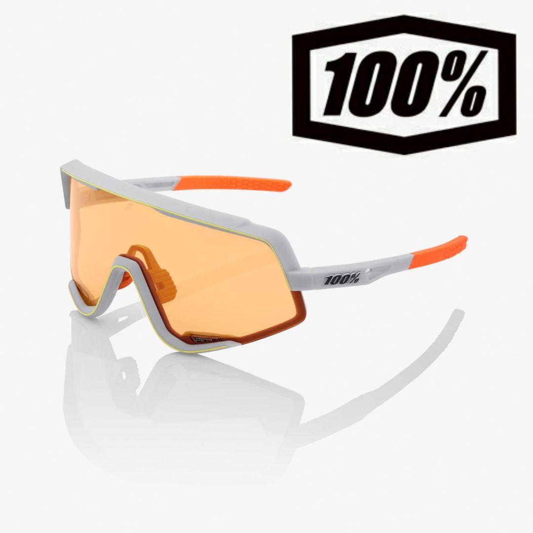 100% Glendale Oxfire ホワイト ワンハンドレッド サングラス - メルカリ