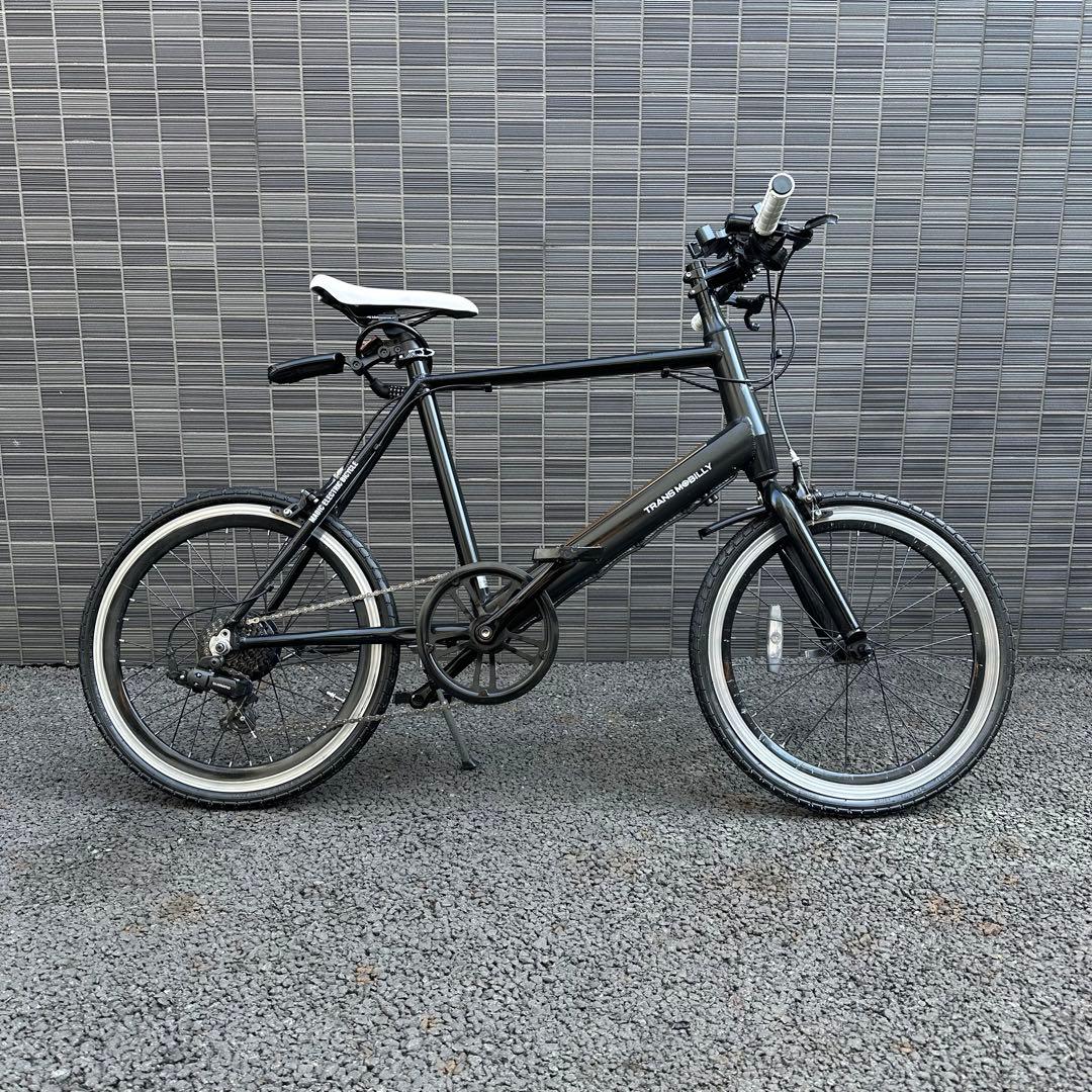 TRANS MOBILLYトランスモバイリー207E 電動アシスト自転車ブラック TRANS MOBILLY (トランス モバイリー) UNITY207E (ユニティ207イー