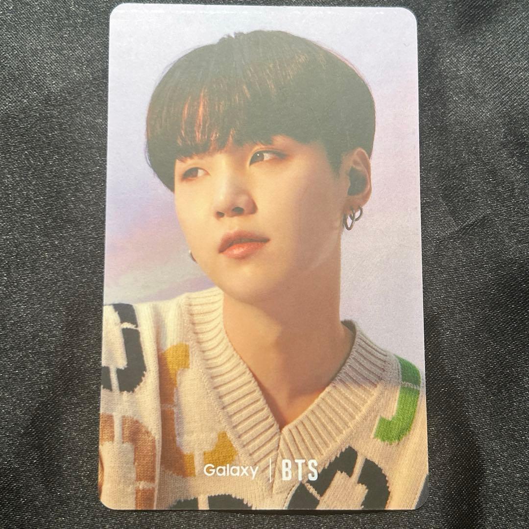 Galaxy BTS ユンギ SUGA トレカ ⚠️初期難あり - メルカリ