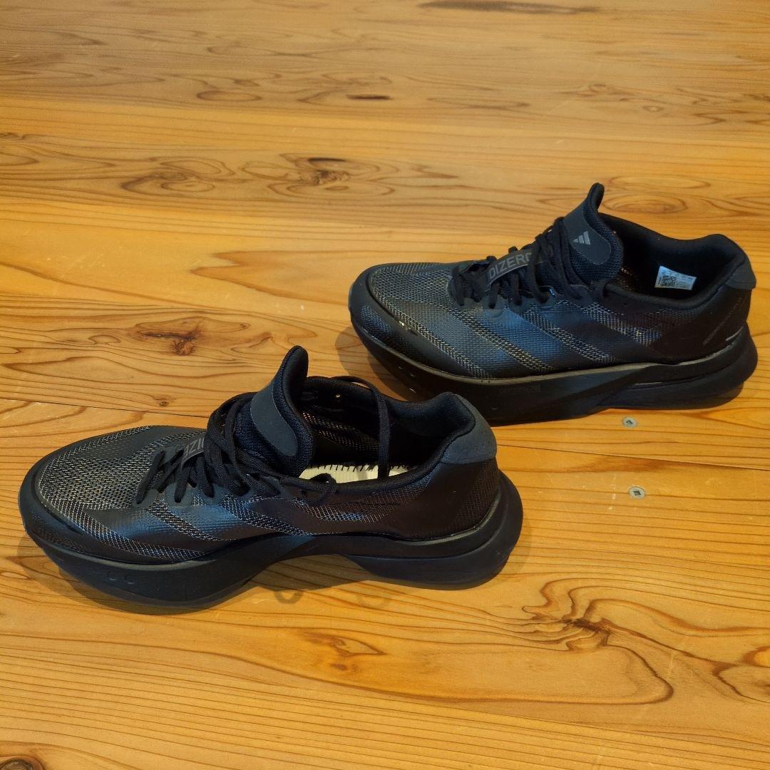 adidas adizero　ボストン13 ブラック 26.5cm