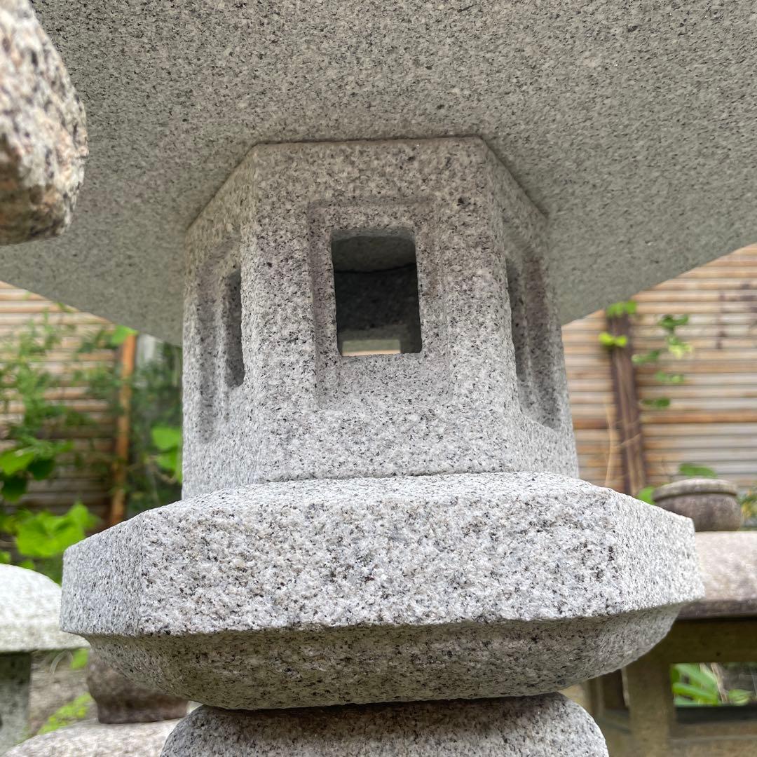 ことじ灯籠1.6尺 国産品 手作り 御影石 お値打ち品 - メルカリ