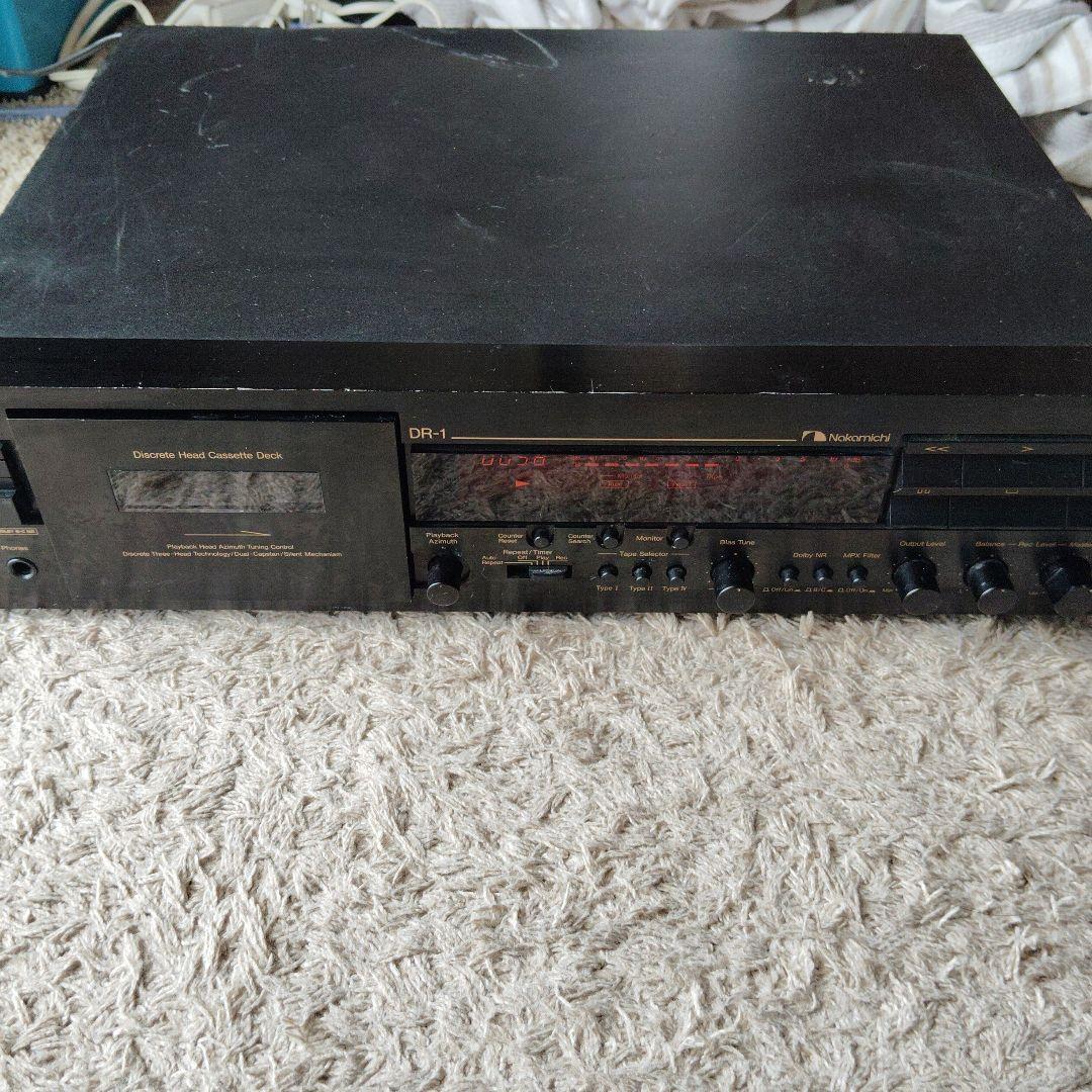 Nakamichi ナカミチ 3ヘッド カセットデッキ DR-1 動作品 Nakamichi DR-1の仕様 ナカミチ