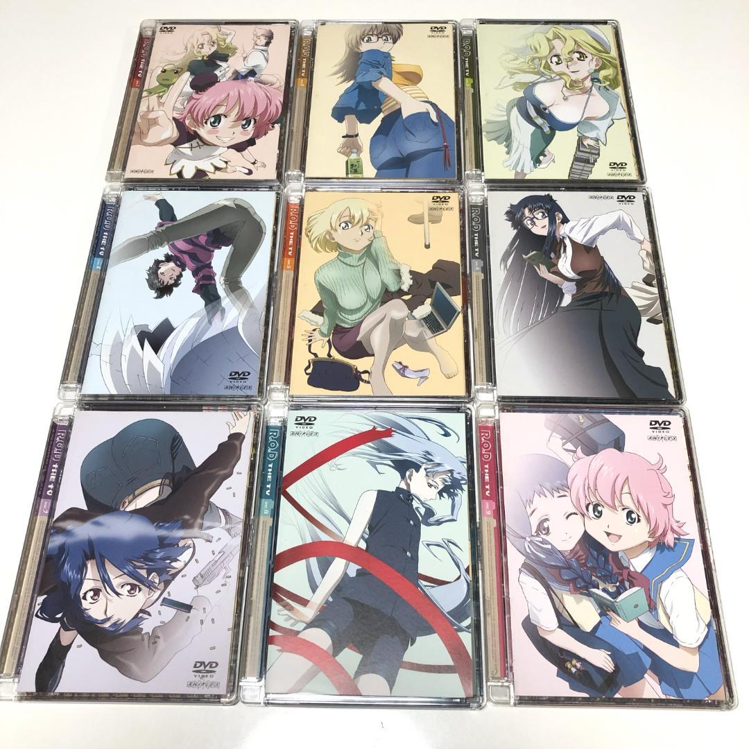 R.O.D THE TV（9巻）＋　READ OR DIE（3巻） DVDセル版