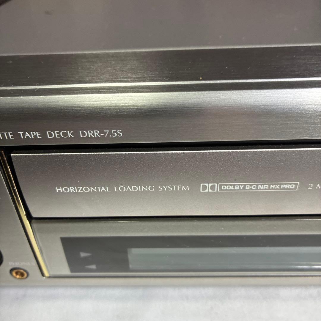 動作品！美品！DENON カセットデッキ DRR-7.5S - メルカリ