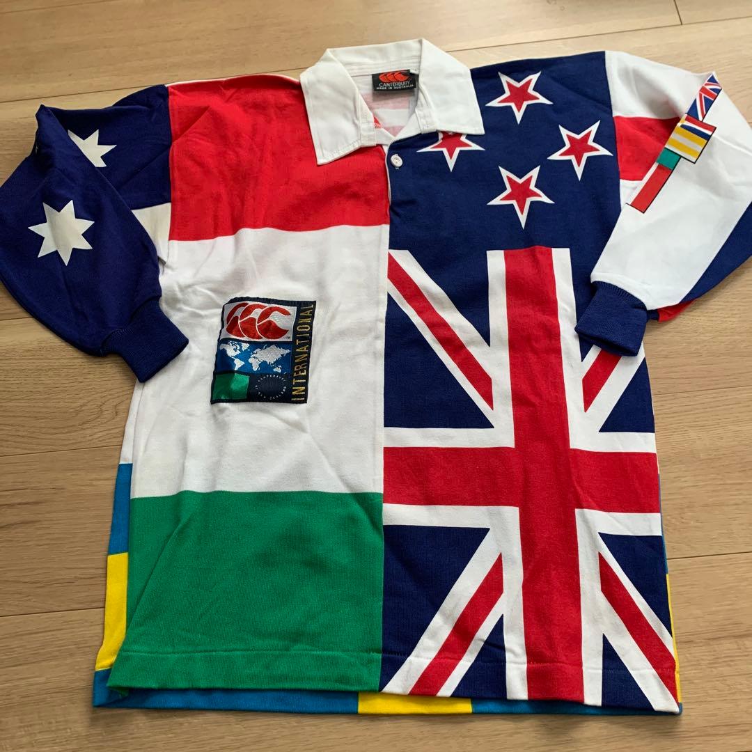 ［未着用] カンタベリー ラグビーシャツ カンタベリー（Canterbury） メンズ ラグビー 半袖シャツ ジャパン