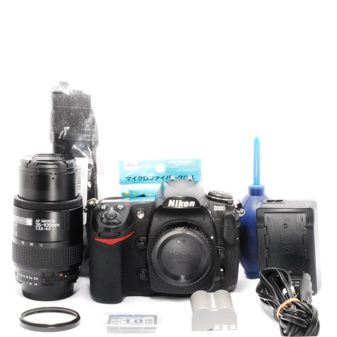 Nikon D300⭐️標準レンズセット⭐️付属品充実⭐️ハイアマチュア