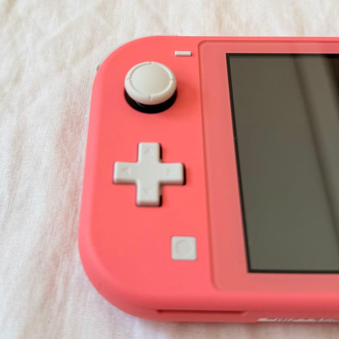 Nintendo Switch Lite コーラル 美品 充電器付き 箱あり - メルカリ