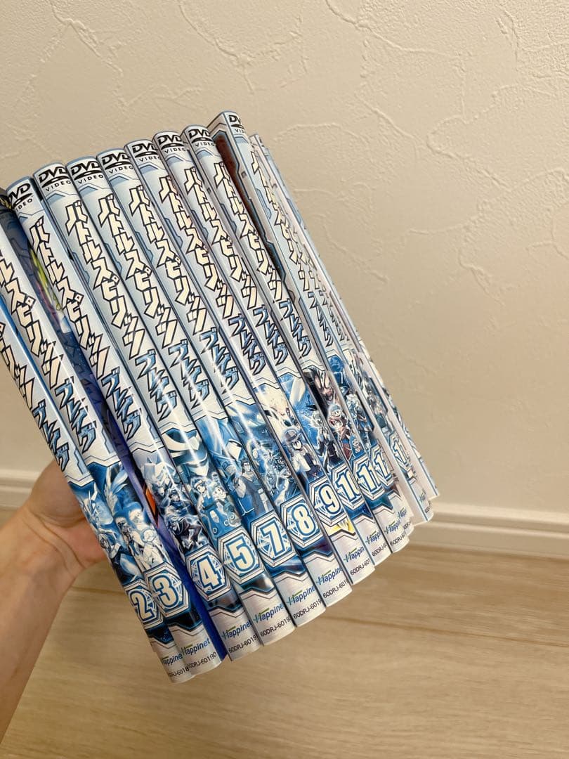 レンタルDVD バトルスピリッツ　ブレイヴ　1〜17 6巻抜け