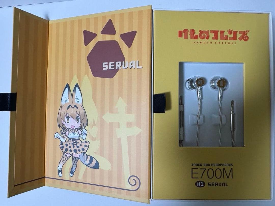 最短当日匿名発送】ONKYO E700M イヤホン けものフレンズコラボ K1