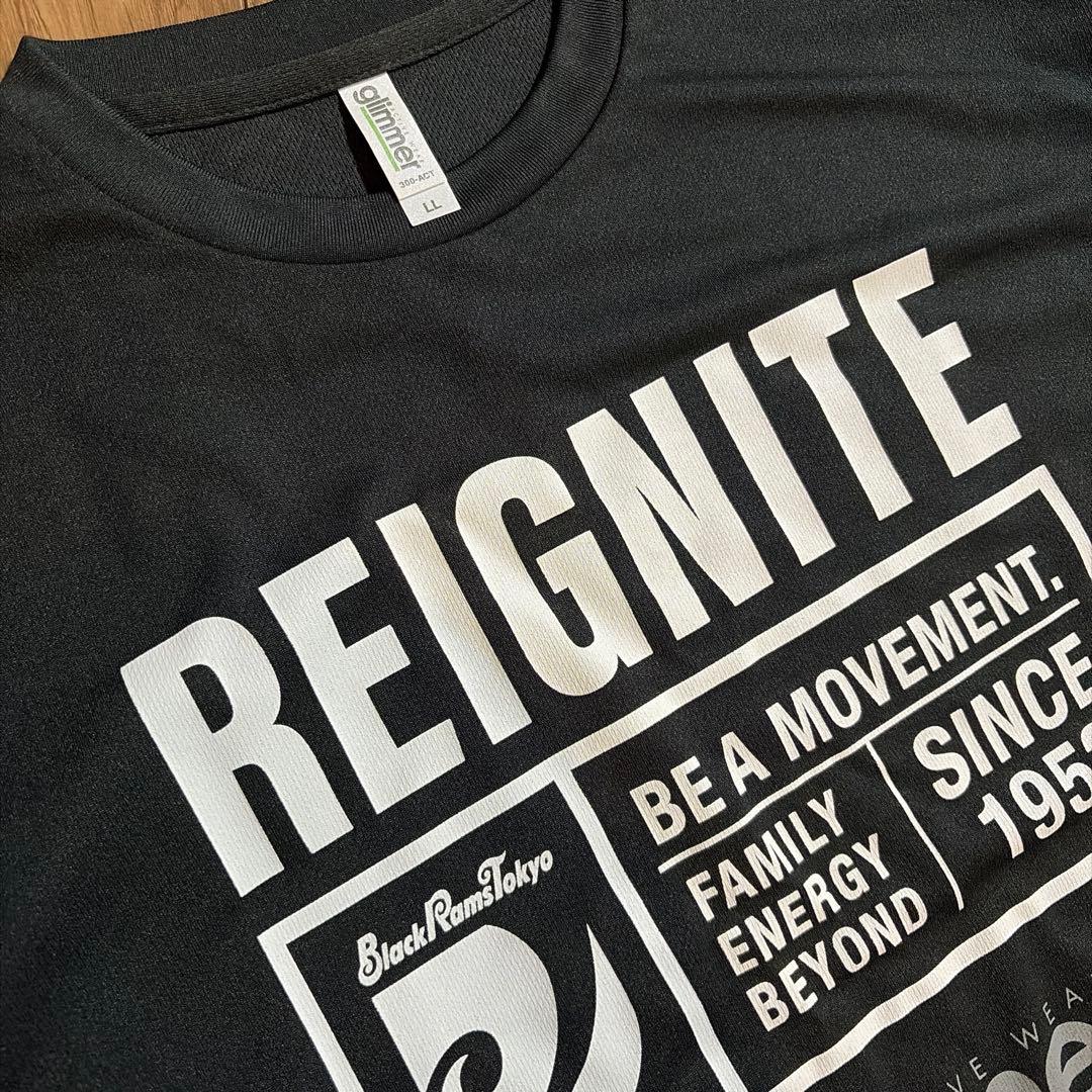 限定】ラグビー リコー ブラックラムズ Tシャツ 黒 Lサイズ メンズ