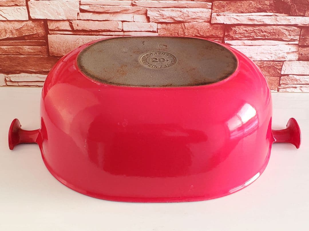 希少品】ル・クルーゼ エンツォ マリ オーバル29㎝ LE CREUSET - メルカリ