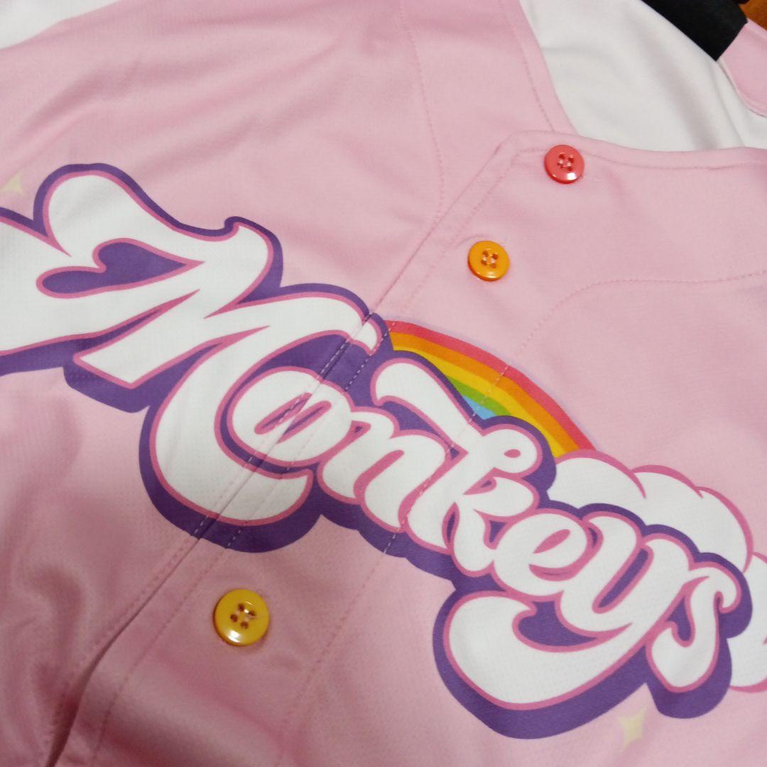 Cure Bears キュアベア 楽天モンキーズ 応援 ユニフォーム ピンク