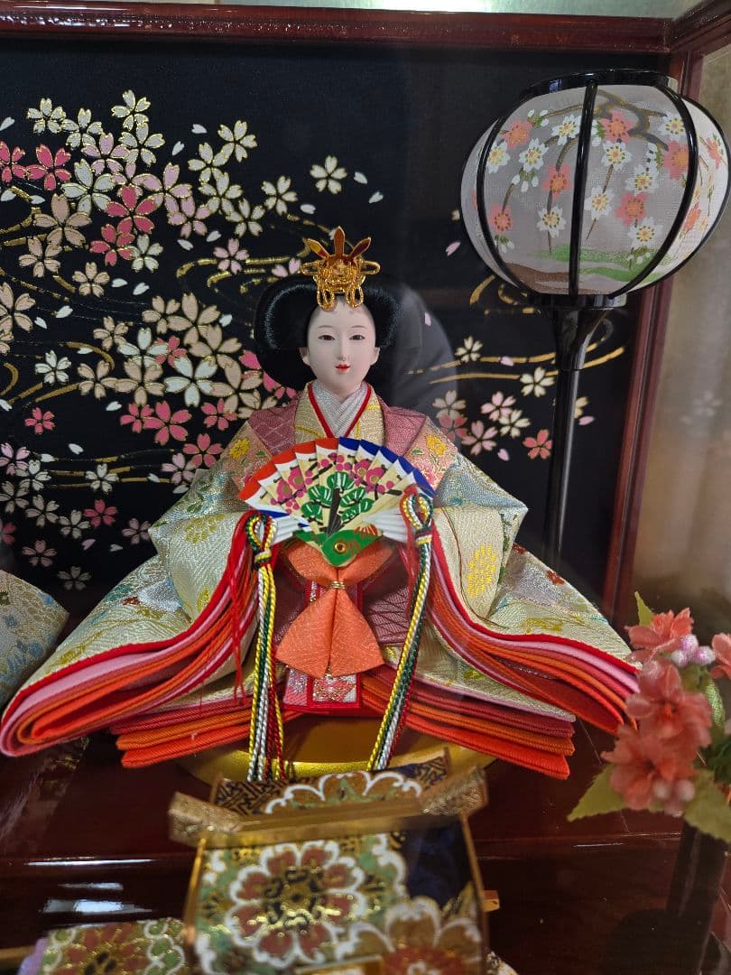 一点限り】雛人形 ケース飾り K44