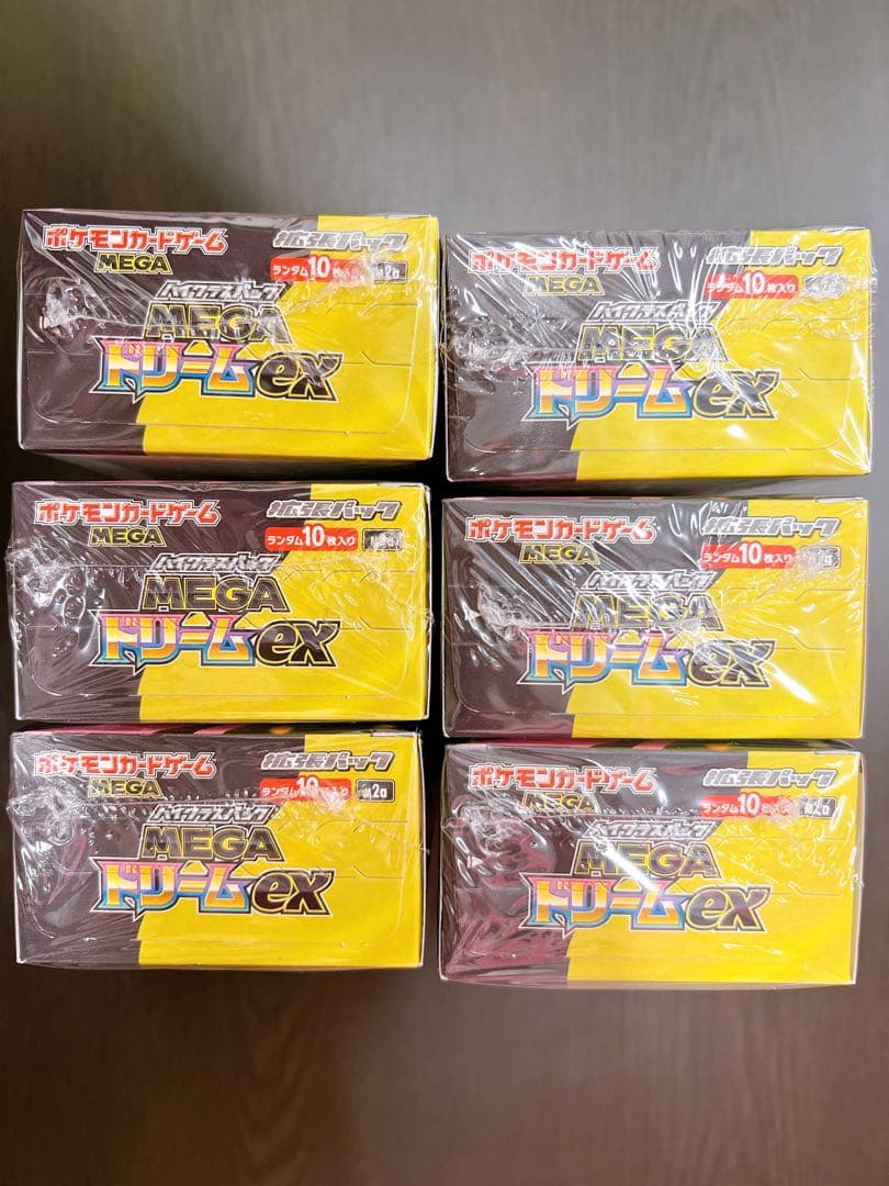 新品未開封】 MEGAドリームex シュリンク付き 6box - メルカリ