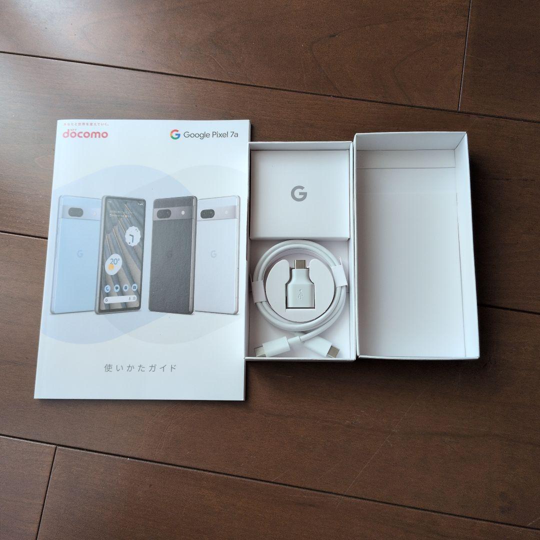 未使用】Google Pixel 7a空箱 充電ケーブルとガイド - メルカリ