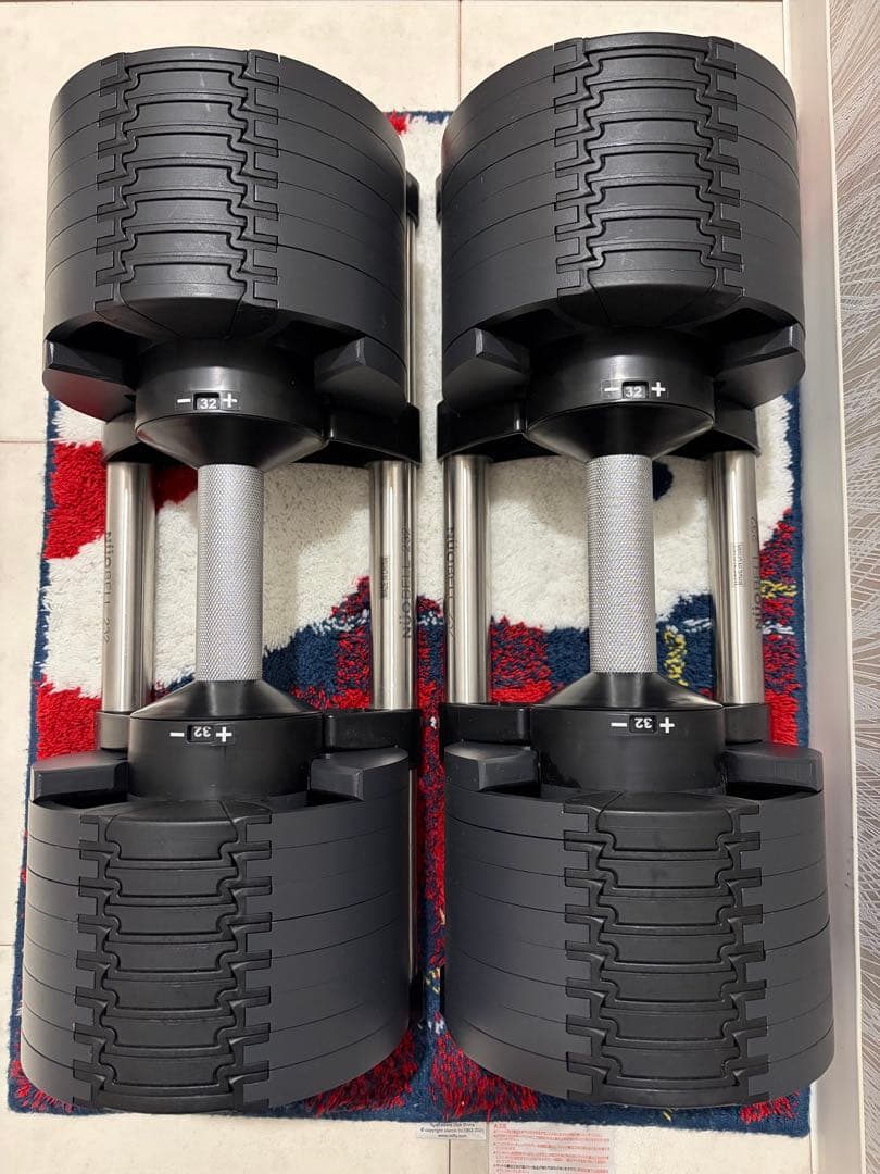 セット販売①】NÚO BELL 232 32kg 2kg刻み可変式ダンベル - メルカリ