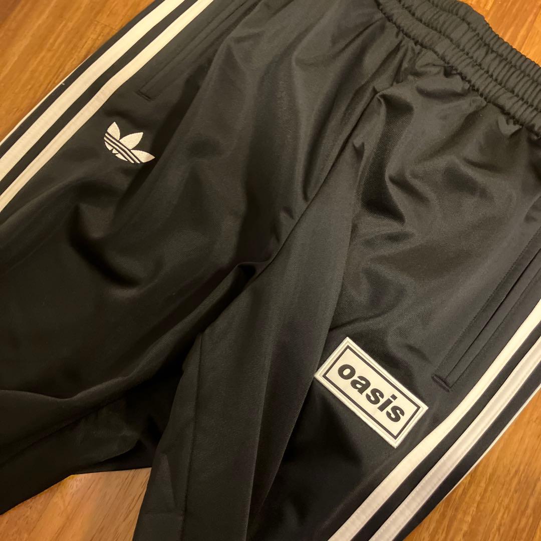 adidas oasis ジャージパンツ XLブラック - メルカリ
